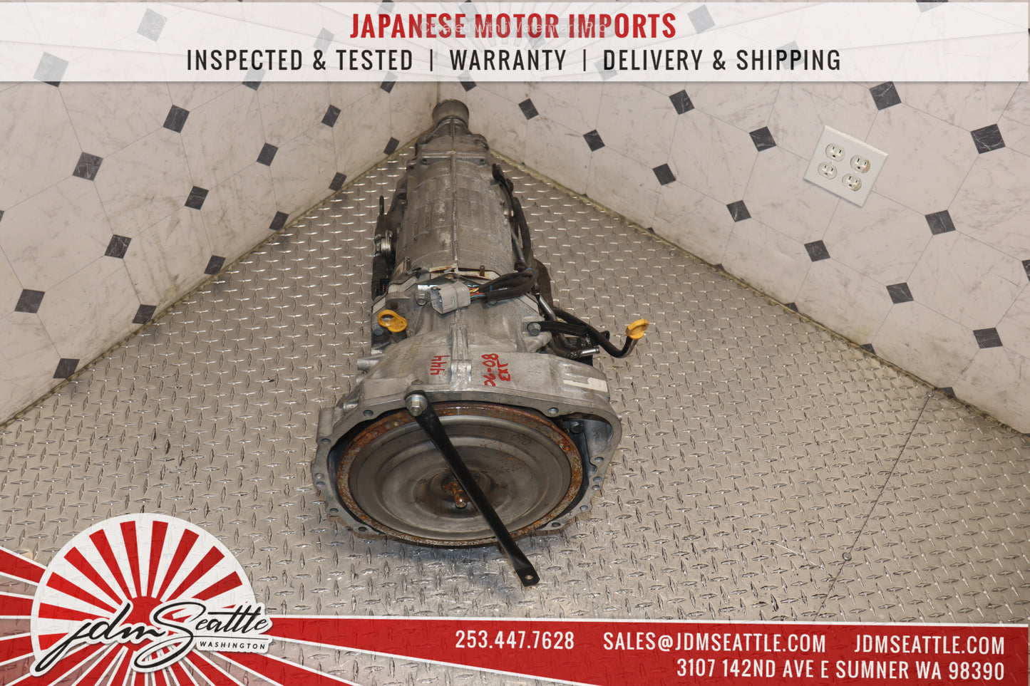 JDM EJ25 06 - 08 SUBARU LEGACY OUTBACK FORESTER 2.5L NON-CVT AUTOMATIC TRANSMISSION W/ EXTERNAL FILTER