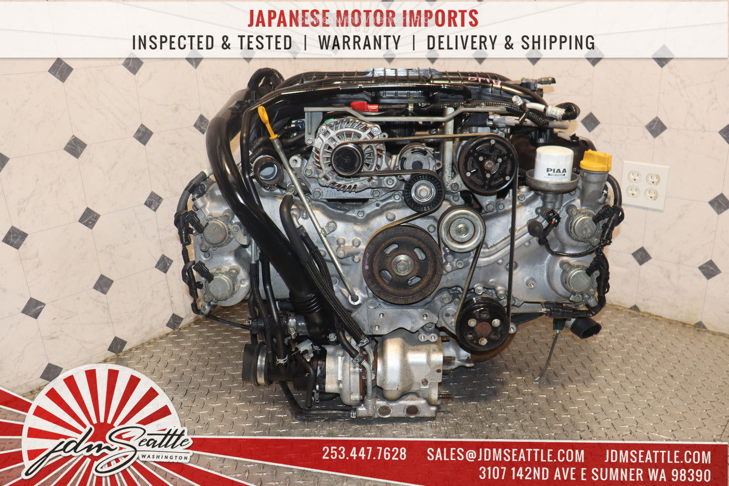 JDM FA20DIT 2015 - 2021 SUBARU WRX ENGINE 2.0L FA20T TURBO MOTOR