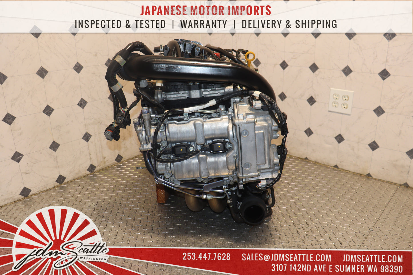 JDM FA20DIT 2015 - 2021 SUBARU WRX ENGINE 2.0L FA20T TURBO MOTOR