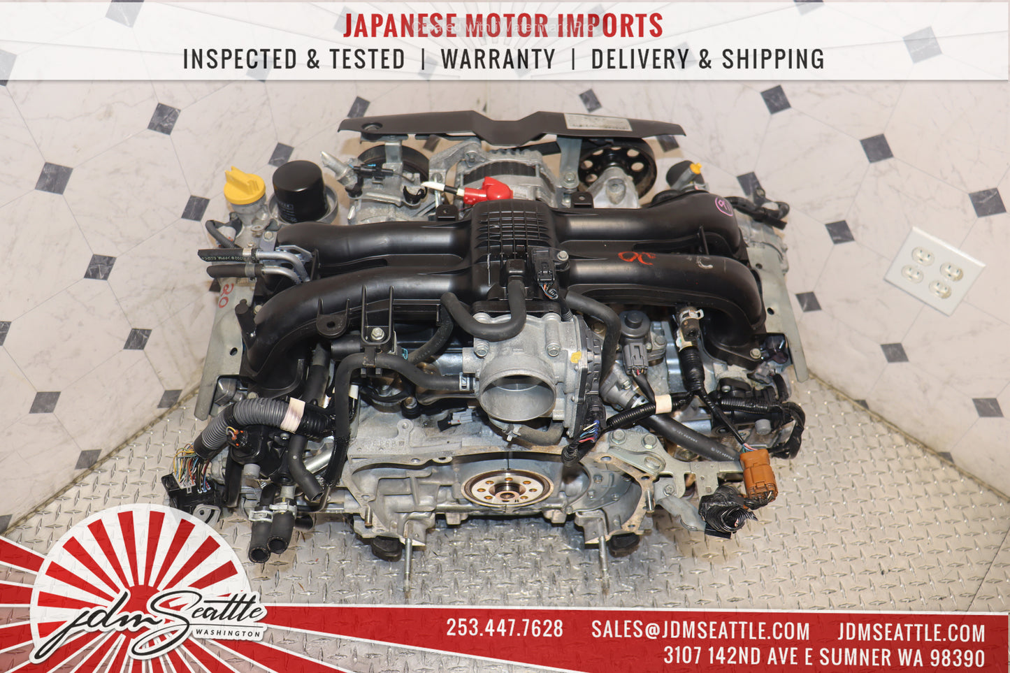 JDM FB20 AVCS ENGINE 12-15 SUBARU XV CROSSTREK 12-15 IMPREZA 2.0L DOHC MOTOR