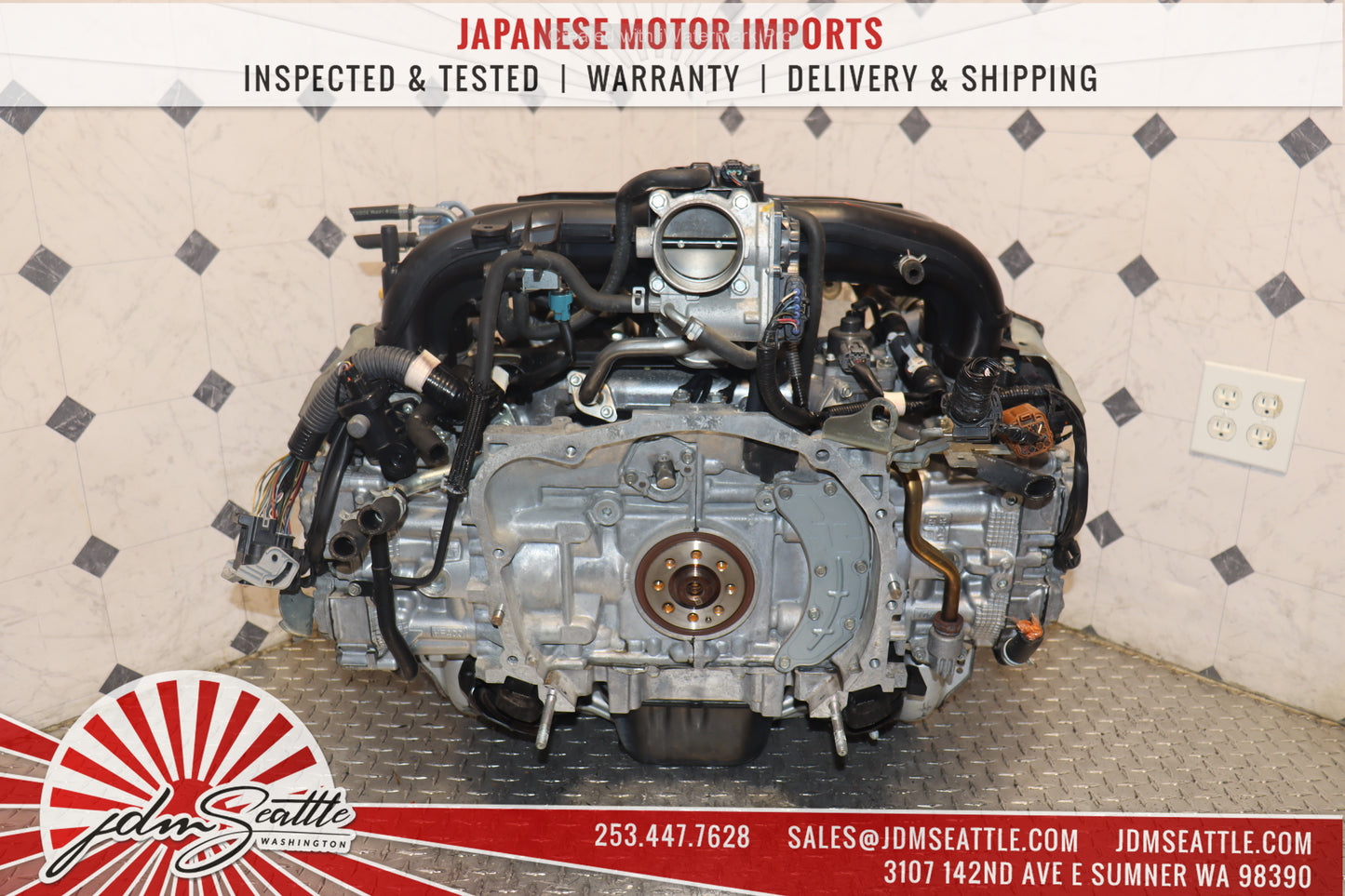 JDM FB20 AVCS ENGINE 12-15 SUBARU XV CROSSTREK 12-15 IMPREZA 2.0L DOHC MOTOR