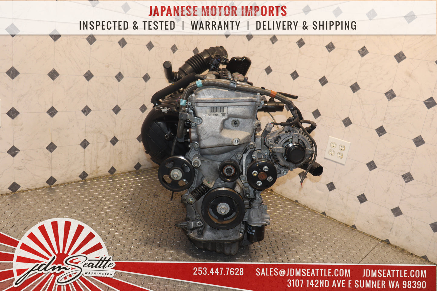 JDM 04-08 TOYOTA RAV4 2.4L ENGINE DOHC 2AZ 08-15 SCION XB MOTOR