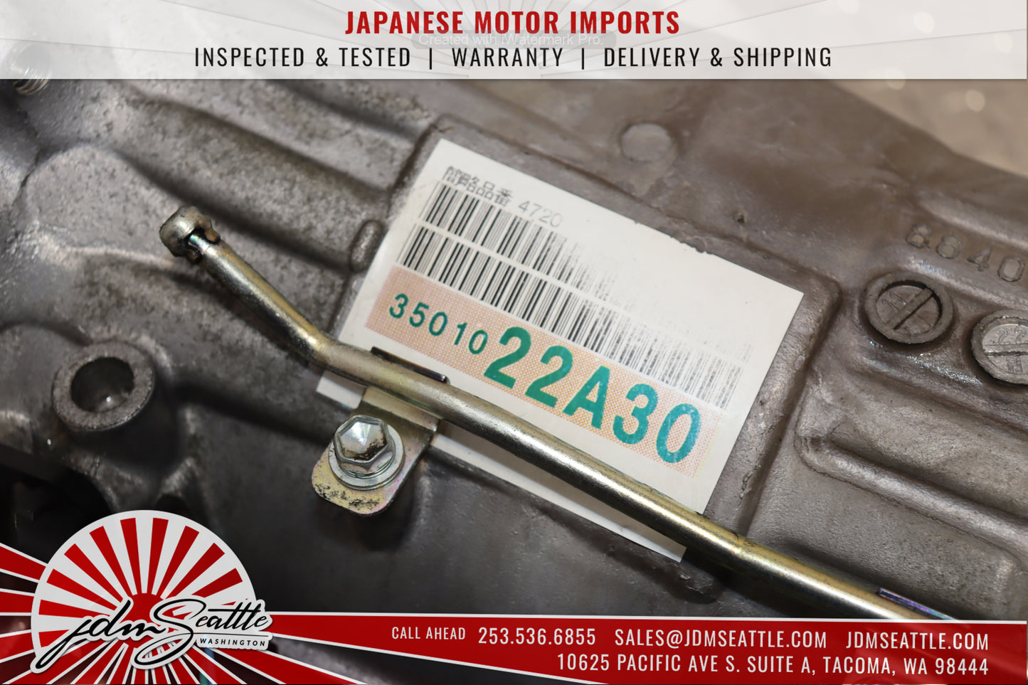 JDM 4GR V6 RWD AUTOMATIC TRANSMISSION 05-15 LEXUS IS250 / 12-15 GS250 / 06 GS300/ TOYOTA CROWN ROYAL & MARK X 4GR-FSE