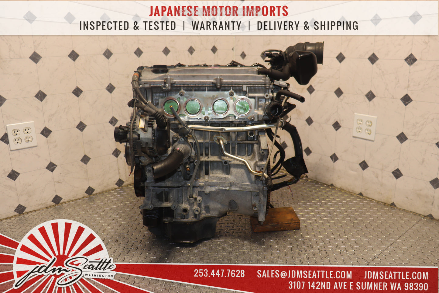 JDM 04-08 TOYOTA RAV4 2.4L ENGINE DOHC 2AZ 08-15 SCION XB MOTOR