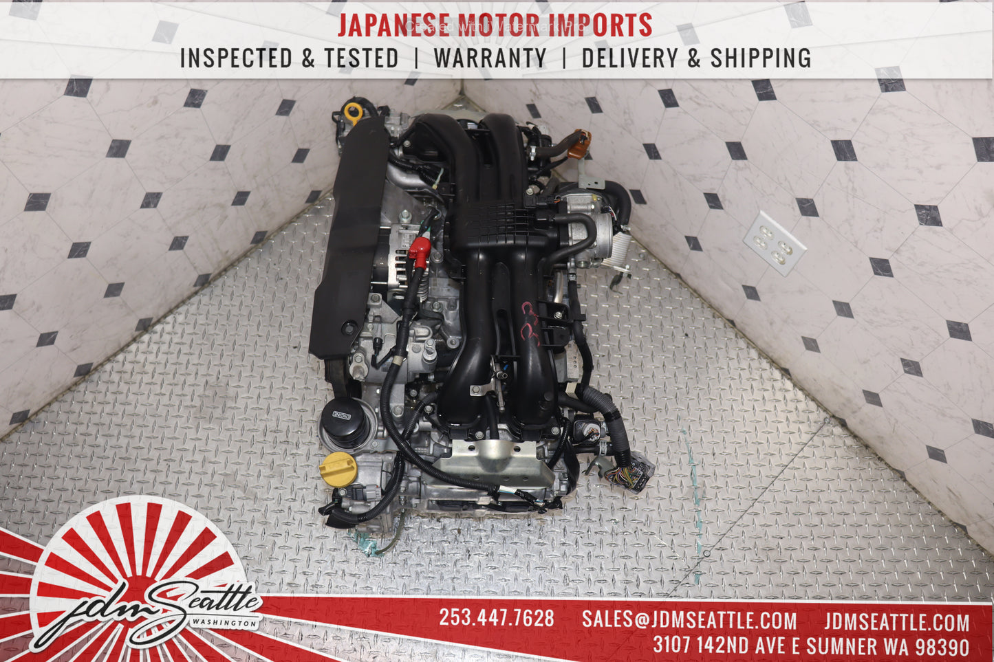 JDM FB25 2011 - 2018 SUBARU FORESTER 2013 - 2018 SUBARU LEGACY / OUTBACK 2.5L 4CYL DOHC ENGINE