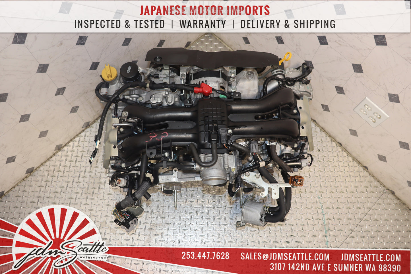 JDM FB25 2011 - 2018 SUBARU FORESTER 2013 - 2018 SUBARU LEGACY / OUTBACK 2.5L 4CYL DOHC ENGINE