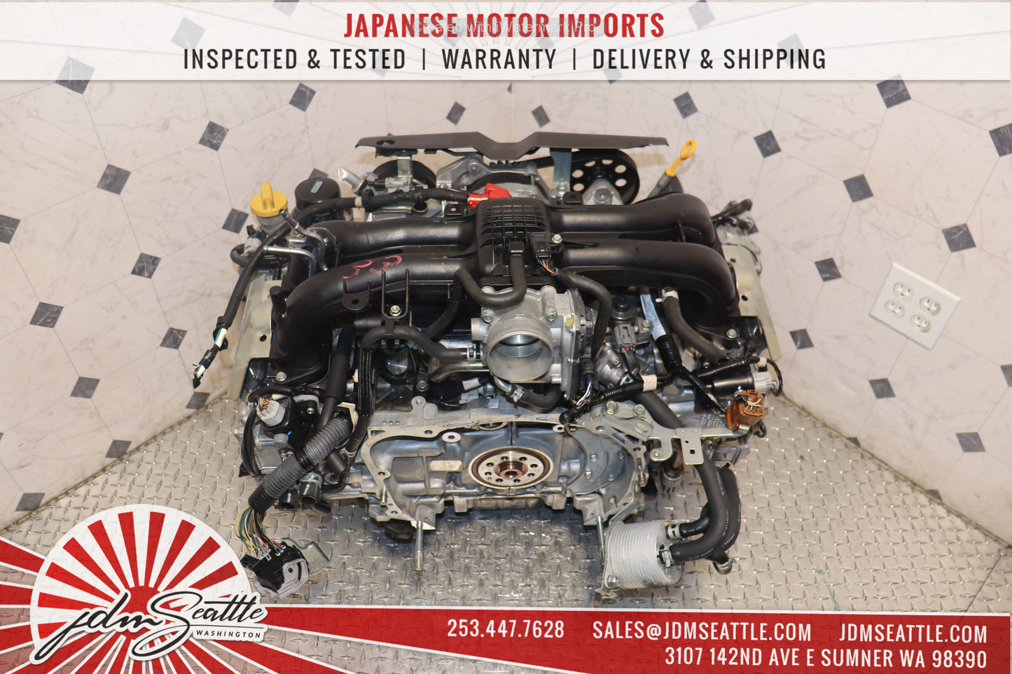 JDM FB25 2011 - 2018 SUBARU FORESTER 2013 - 2018 SUBARU LEGACY / OUTBACK 2.5L 4CYL DOHC ENGINE