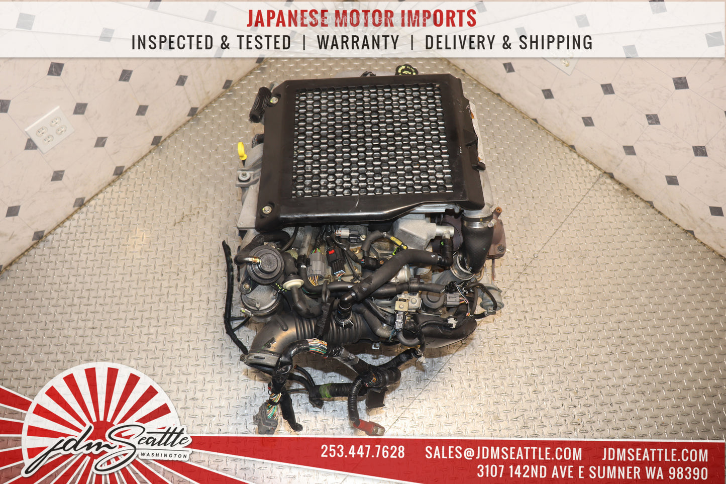 JDM L3-VDT MOTOR 2006 - 2012 MAZDASPEED 3 / CX-7 2.3L 4CYL TURBO ENGINE