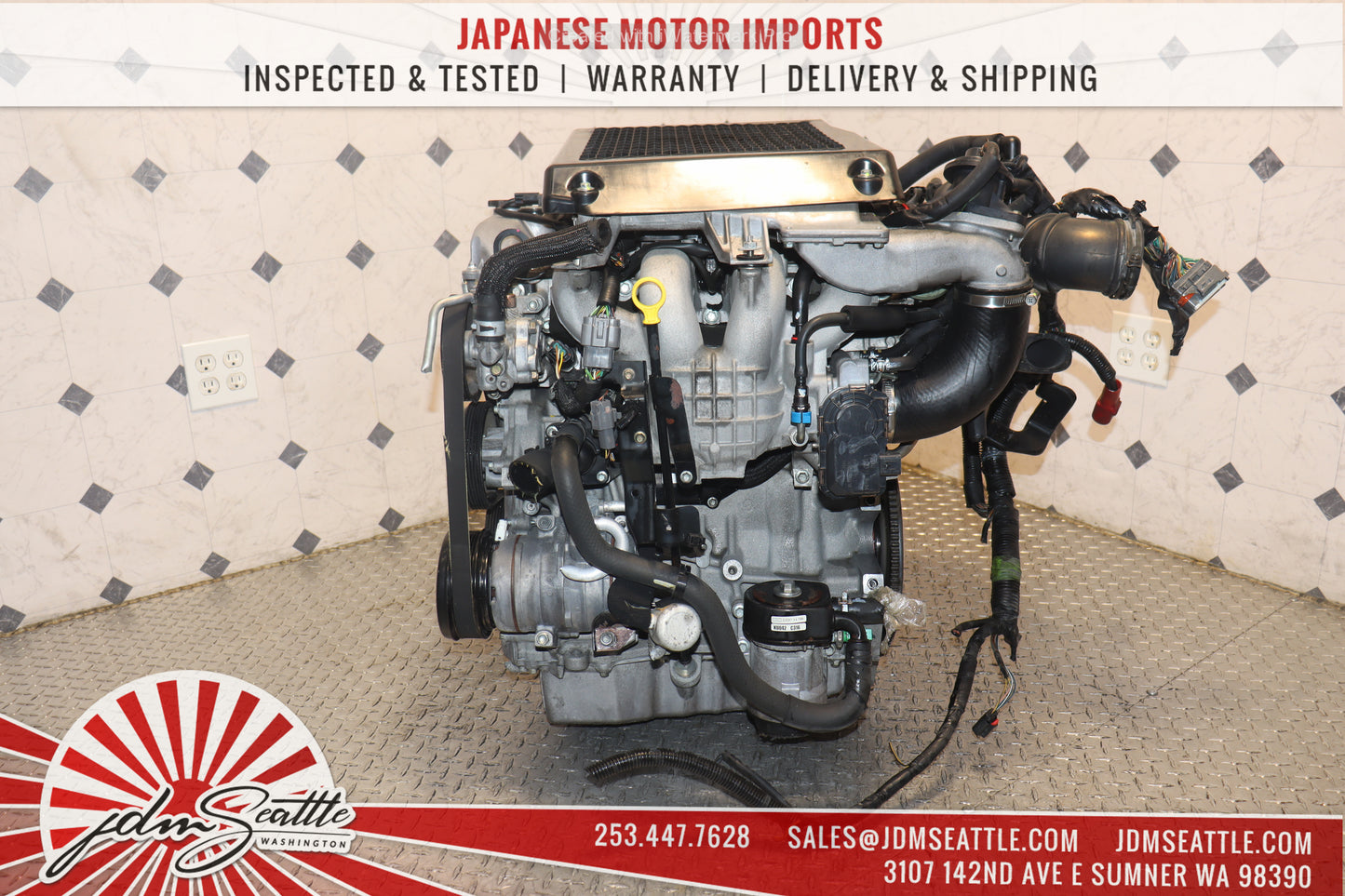 JDM L3-VDT MOTOR 2006 - 2012 MAZDASPEED 3 / CX-7 2.3L 4CYL TURBO ENGINE