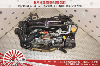 JDM EJ205 SUBARU IMPREZA WRX 2008 - 2014 TURBO 2.0L SINGLE AVCS ENGINE REPLACEMENT FOR EJ255