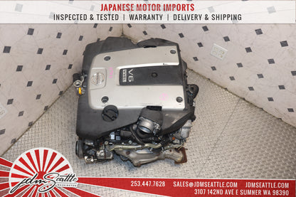 JDM VQ37HR ENGINE 09-13 NISSAN 370Z, 09-17 INFINITI G37, 11-13 M37 VVEL VQ37 3.7L HIGH REV MOTOR