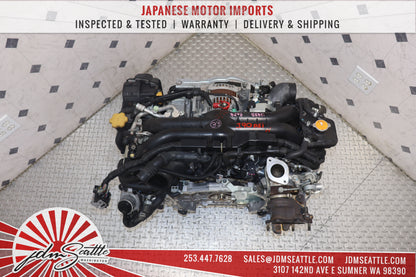 JDM EJ205 SUBARU IMPREZA WRX 2008 - 2014 TURBO 2.0L SINGLE AVCS ENGINE REPLACEMENT FOR EJ255