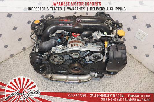 JDM EJ205 SUBARU IMPREZA WRX 2008 - 2014 TURBO 2.0L SINGLE AVCS ENGINE REPLACEMENT FOR EJ255