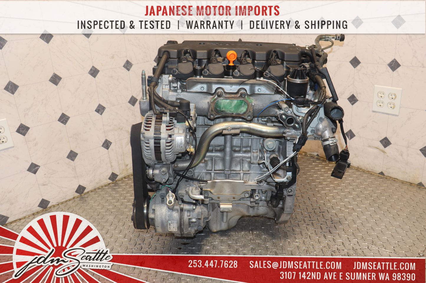 JDM R18A 2006 2007 2008 2009 2010 2011 HONDA CIVIC 1.8L SOHC i-VTEC 4CYL ENGINE