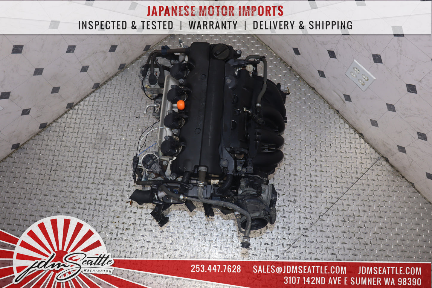 JDM R18A 2006 2007 2008 2009 2010 2011 HONDA CIVIC 1.8L SOHC i-VTEC 4CYL ENGINE