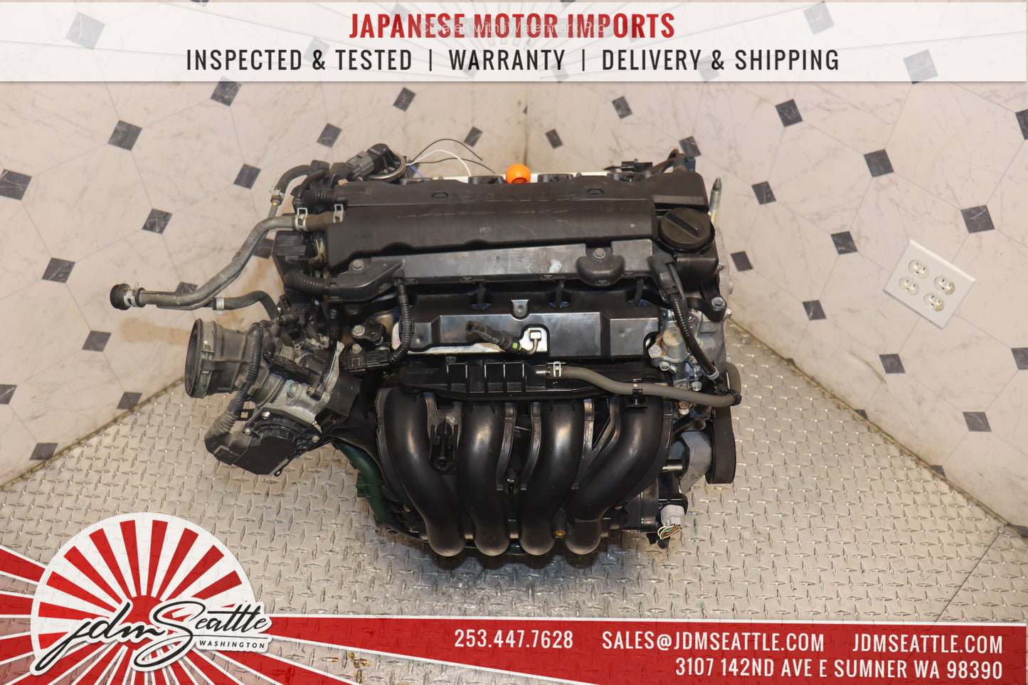 JDM R18A 2006 2007 2008 2009 2010 2011 HONDA CIVIC 1.8L SOHC i-VTEC 4CYL ENGINE