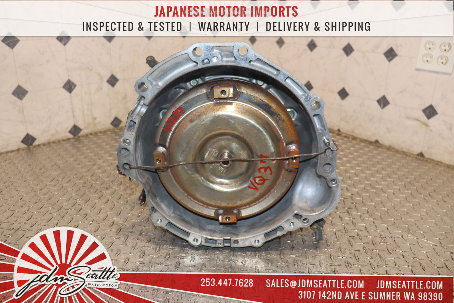 JDM VQ37 14 - 18 INFINITI Q70 / 14 - 15 Q50 / 14 - 15 Q60 / 08 - 13 G37 / 09 - 19 NISSAN 370Z AUTOMATIC 7 SPEED TRANSMISSION