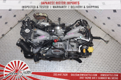 JDM EJ205 MOTOR 04 05 SUBARU IMPREZA WRX 2.0L 4CYL DOHC TURBO AVCS ENGINE EJ20T