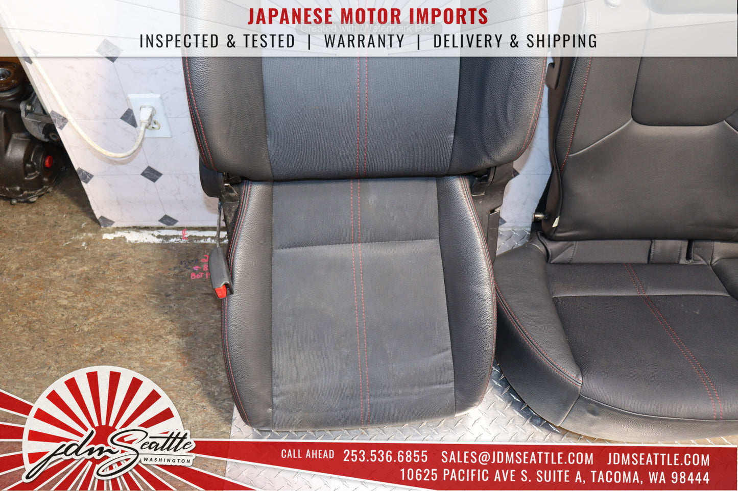 JDM OEM Seat Set - Subaru WRX STI Sedan (2008-2014)