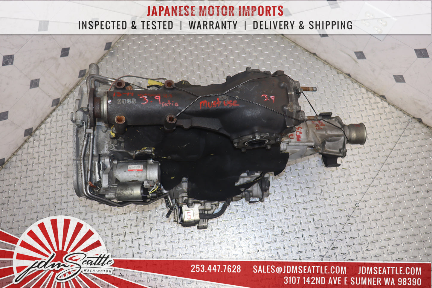 JDM FB25 2013 2014 SUBARU OUTBACK 2.5L AUTOMATIC AWD CVT TRANSMISSION W/ DIFF