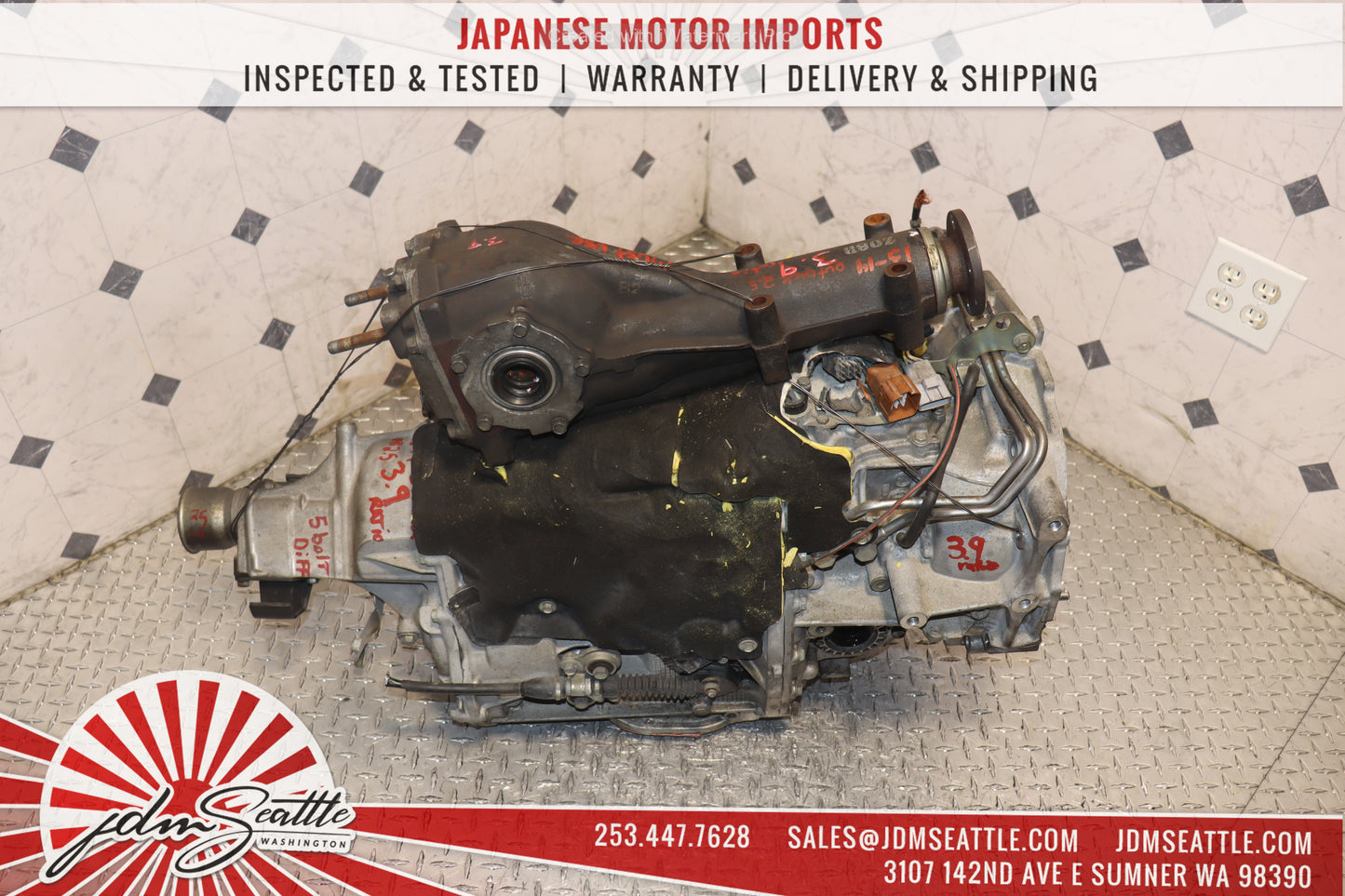 JDM FB25 2013 2014 SUBARU OUTBACK 2.5L AUTOMATIC AWD CVT TRANSMISSION W/ DIFF