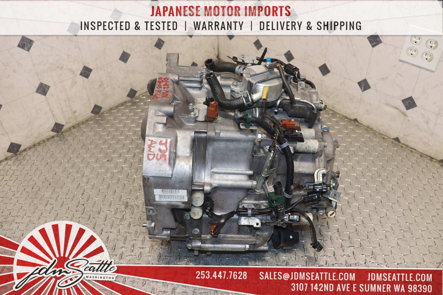 JDM J35A 2001 - 2002 ACURA MDX 2003 - 2005 HONDA PILOT AUTOMATIC AWD TRANSMISSION