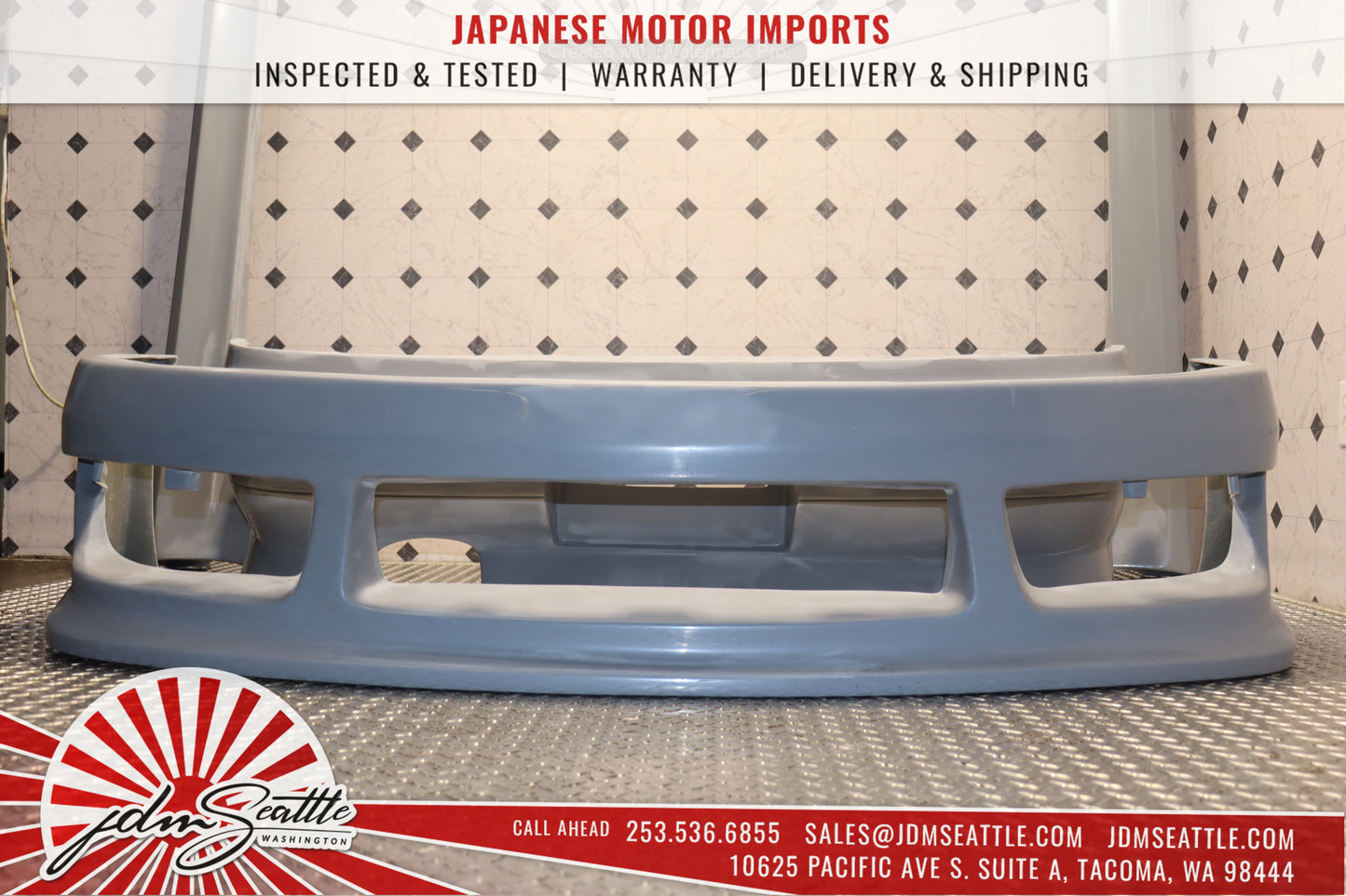 JDM 94-98 NISSAN SILVIA S14 KOUKI BODY KIT FRONT/REAR BUMPER & SIDE SKIRTS VERTEX STYLE