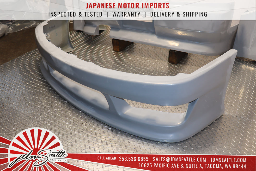 JDM 94-98 NISSAN SILVIA S14 KOUKI BODY KIT FRONT/REAR BUMPER & SIDE SKIRTS VERTEX STYLE