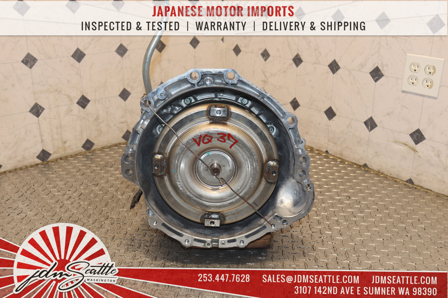 JDM VQ37 14 - 18 INFINITI Q70 / 14 - 15 Q50 / 14 - 15 Q60 / 08 - 13 G37 / 09 - 19 NISSAN 370Z AUTOMATIC 7 SPEED TRANSMISSION