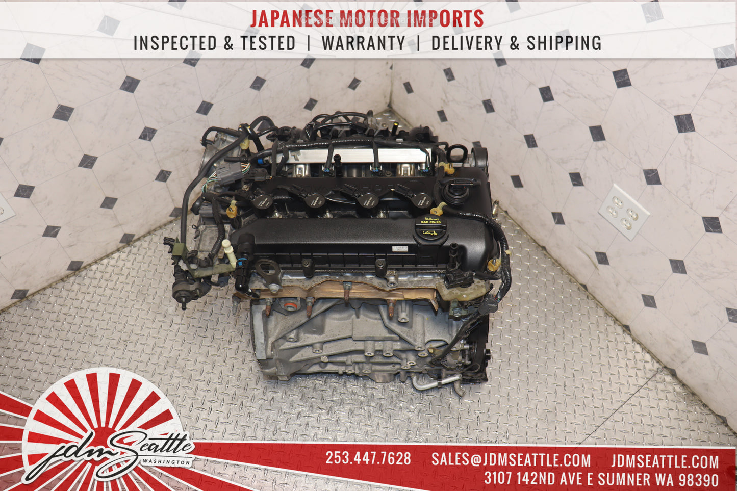 JDM L3-VE MOTOR 2006 2007 2008 2009 MAZDA 3 2.3L 4CYL DOHC 16 VALVE ENGINE