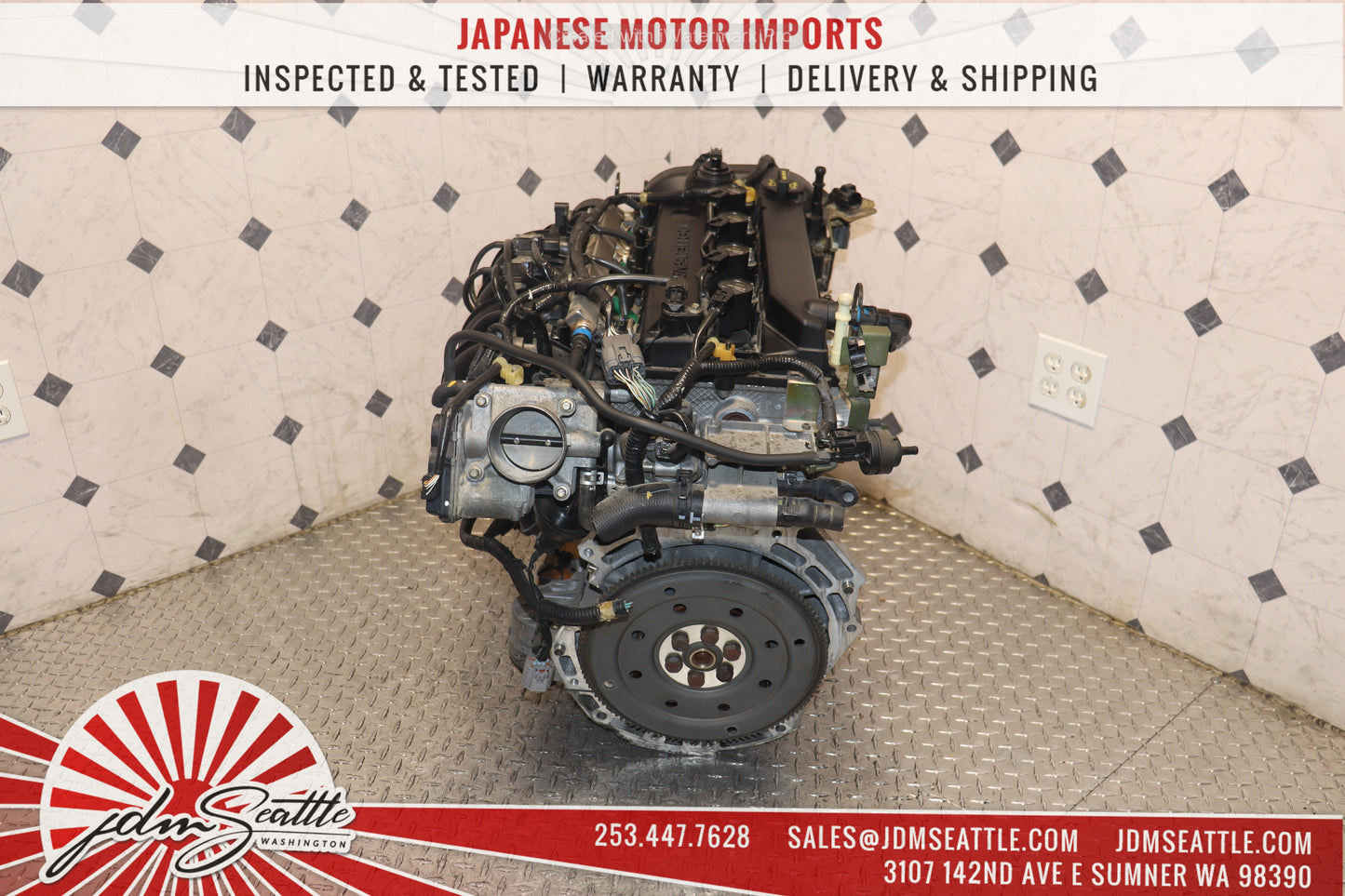 JDM L3-VE MOTOR 2006 2007 2008 2009 MAZDA 3 2.3L 4CYL DOHC 16 VALVE ENGINE