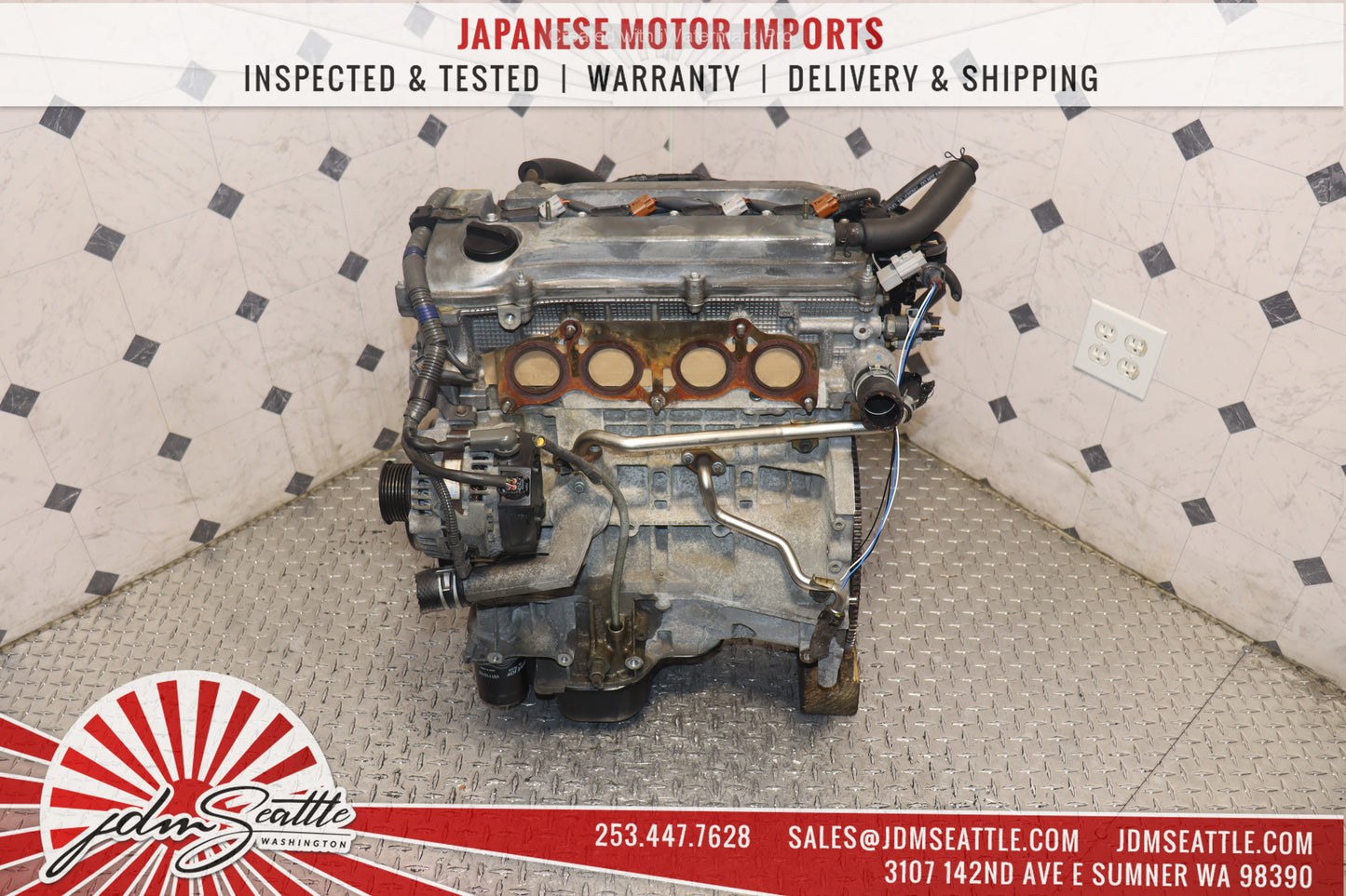 JDM 2AZ ENGINE 05-10 SCION TC 2.4L 2AZ-FE MOTOR