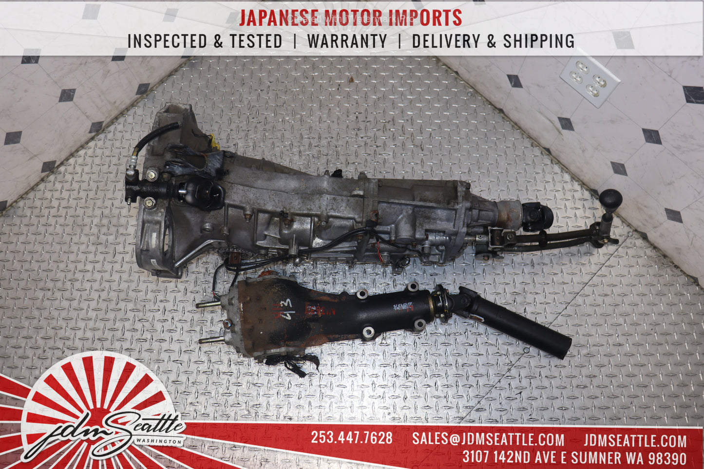 JDM EJ25 1998 - 1999 SUBARU LEGACY OUTBACK FORESTER 2.5L DOHC MANUAL TRANSMISSION 4.11