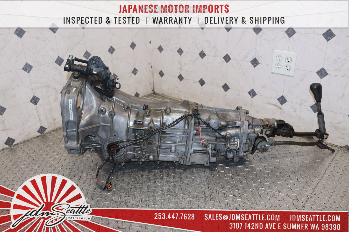 JDM EJ25 1998 - 1999 SUBARU LEGACY OUTBACK FORESTER 2.5L DOHC MANUAL TRANSMISSION 4.11