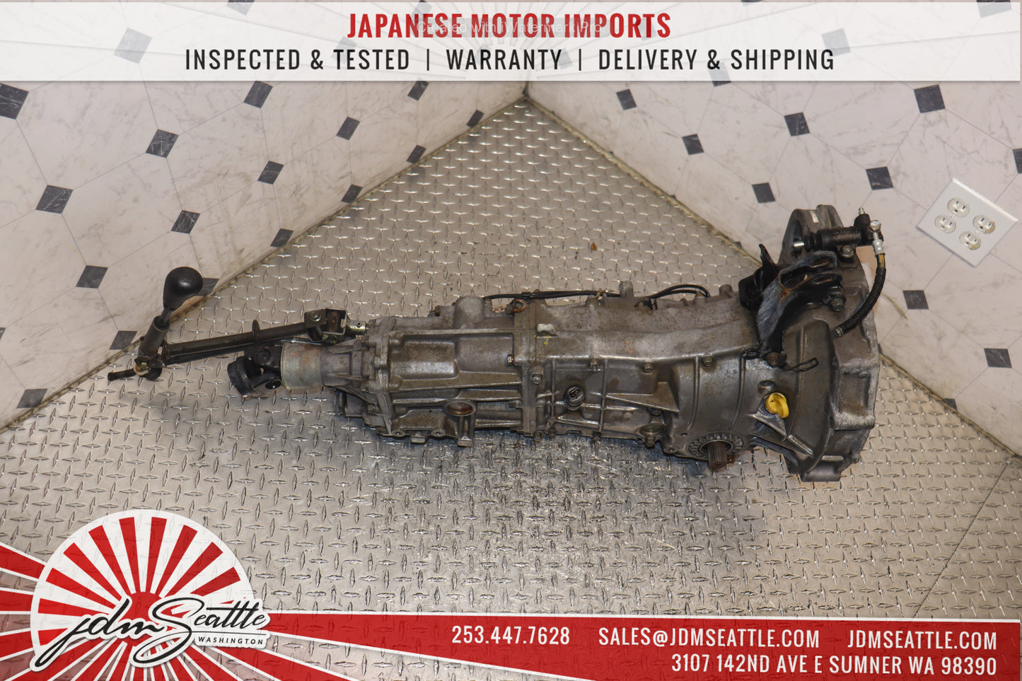 JDM EJ25 1998 - 1999 SUBARU LEGACY OUTBACK FORESTER 2.5L DOHC MANUAL TRANSMISSION 4.11