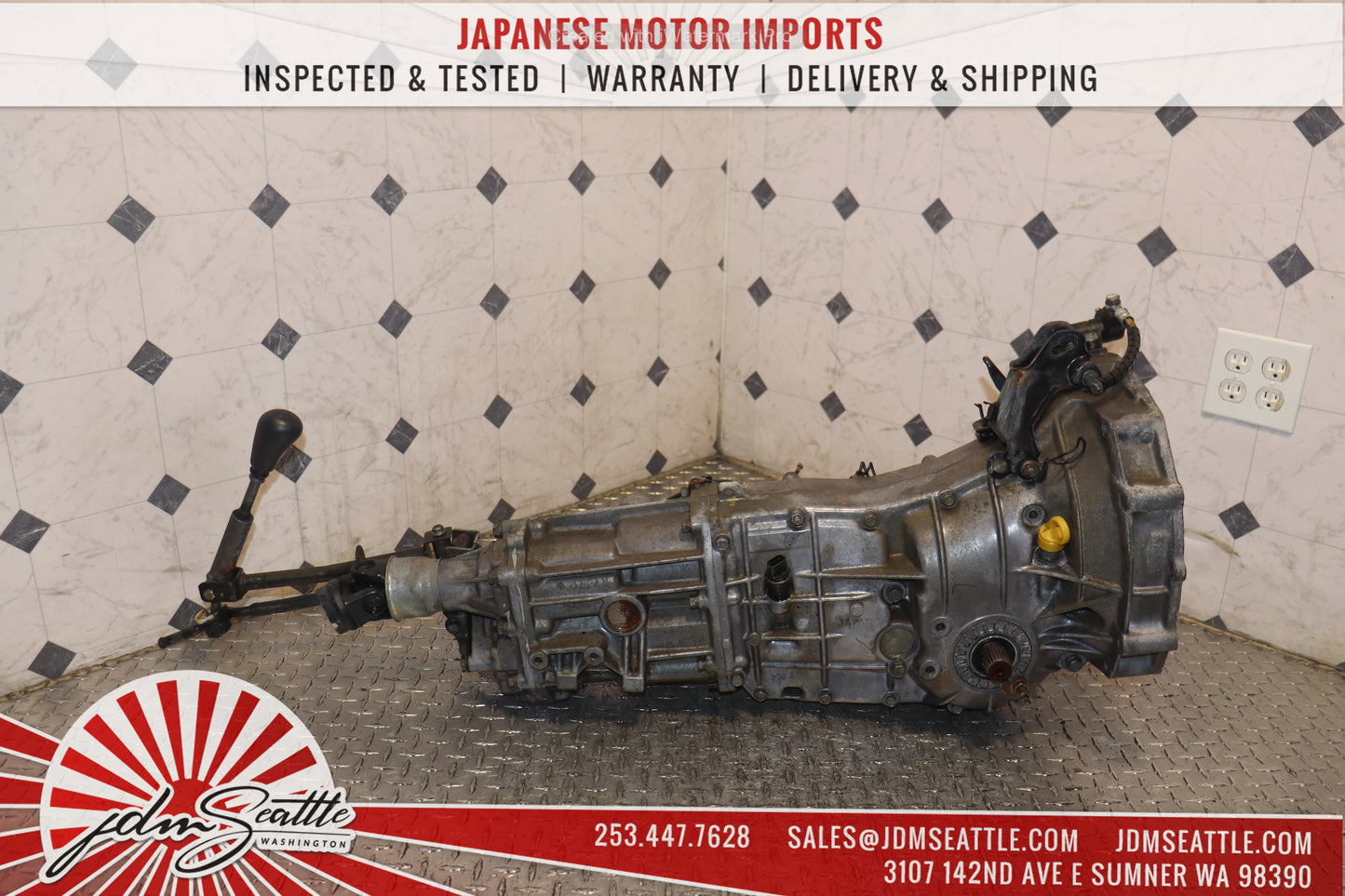 JDM EJ25 1998 - 1999 SUBARU LEGACY OUTBACK FORESTER 2.5L DOHC MANUAL TRANSMISSION 4.11