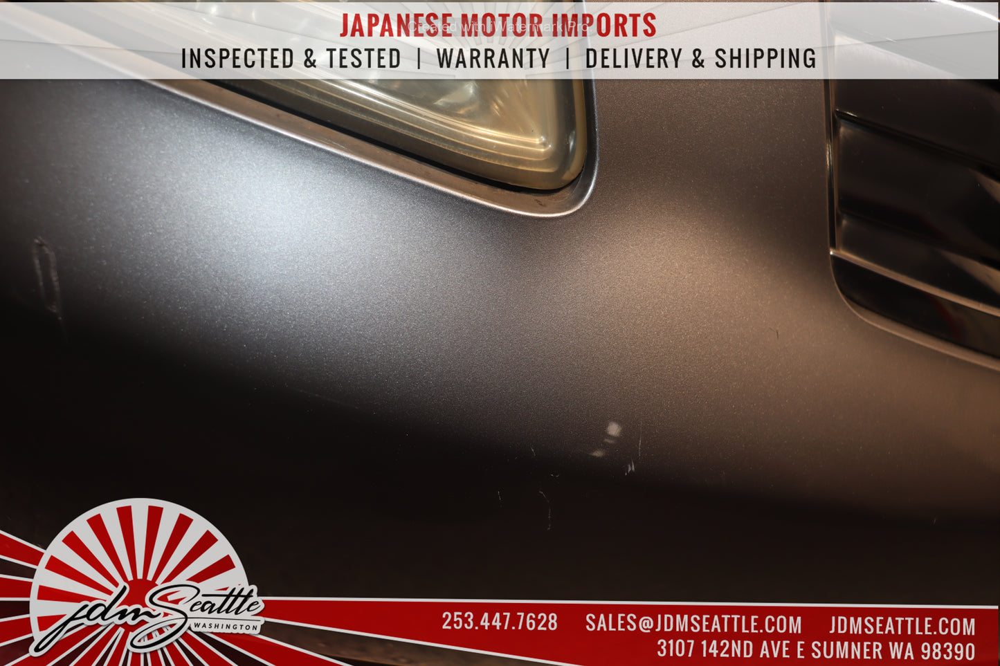 JDM NISSAN SKYLINE 350GT / 2007 2008 INFINITI G35 / 2009 INFINITI G37 SEDAN COMPLETE FRONT END NOSE CUT CONVERSION