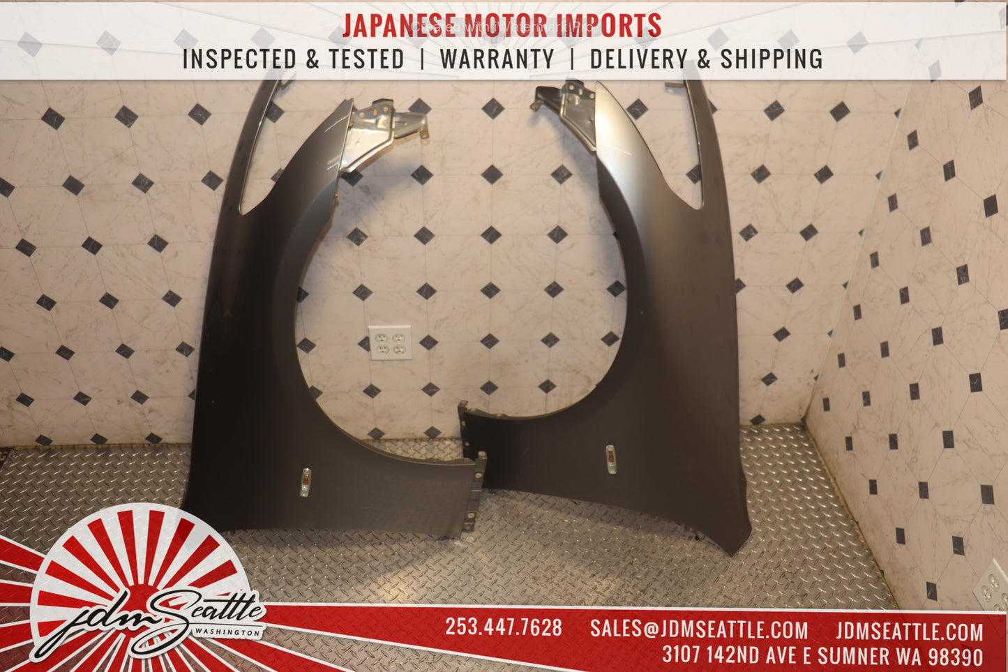 JDM NISSAN SKYLINE 350GT / 2007 2008 INFINITI G35 / 2009 INFINITI G37 SEDAN COMPLETE FRONT END NOSE CUT CONVERSION