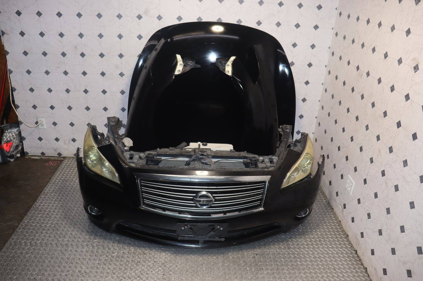 2010 2011 2012 2013 Infiniti M37 Nissan Fuga 370GT Front End Nose Cut Conversion Kit JDM OEM