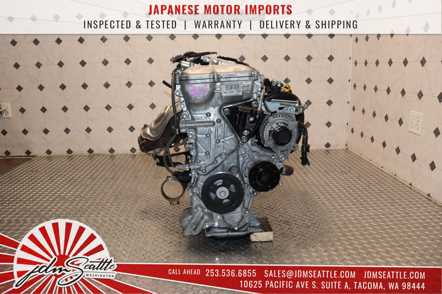 JDM Toyota C-HR Engine 2018-2022 3ZR-FAE 2.0L VVTi MOTOR TOYOTA CHR 18 19 20 21 22
