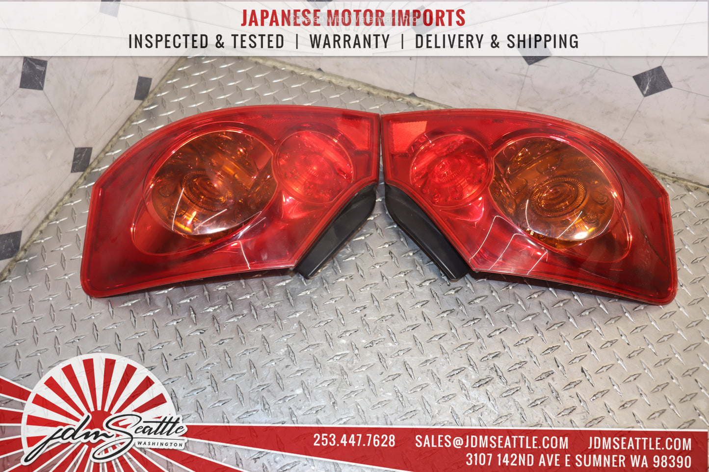 JDM NISSAN SKYLINE 350GT / 2007 2008 INFINITI G35 / 2009 INFINITI G37 SEDAN COMPLETE FRONT END NOSE CUT CONVERSION