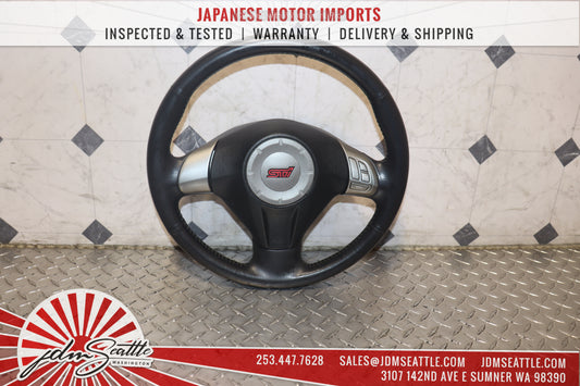 JDM 2008 - 2014 SUBARU IMPREZA WRX STI GRB GVF OEM STEERING WHEEL