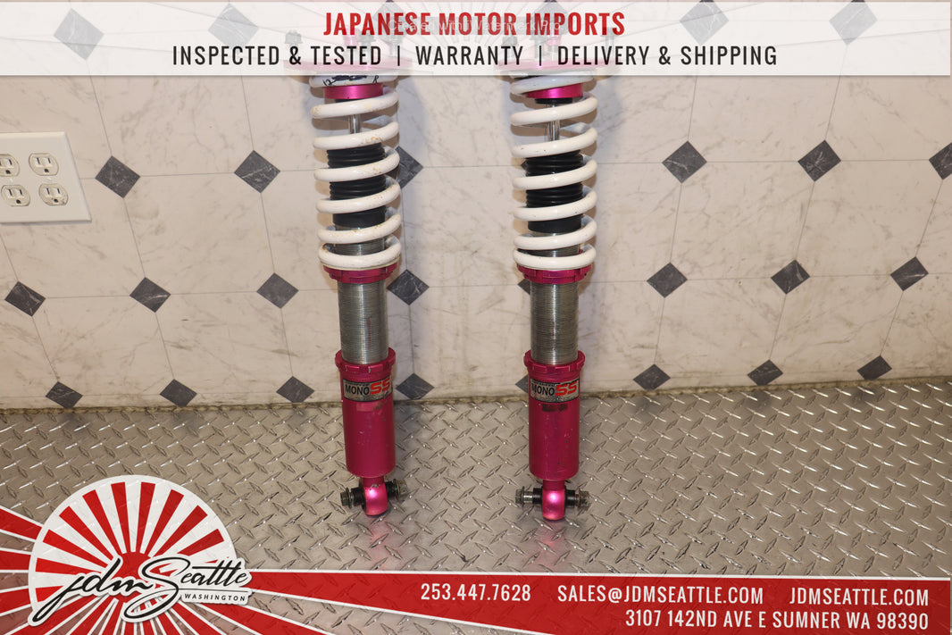 JDM 2001 - 2005 LEXUS IS300 SXE10 GODSPEED MONO SS COILOVERS FRONT PAIR