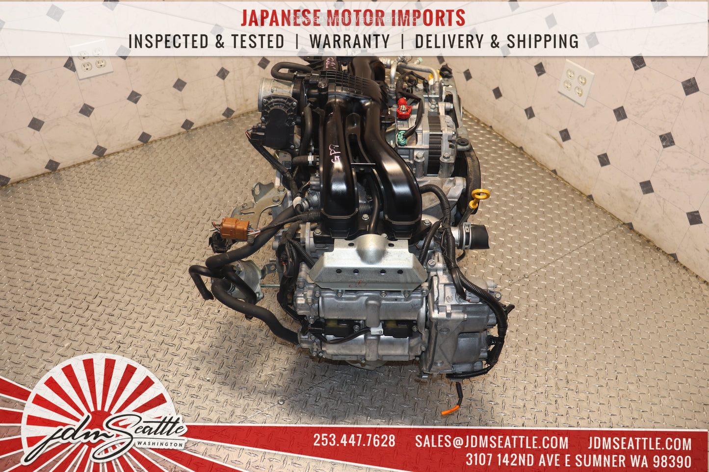 JDM FB20 AVCS ENGINE 12-15 SUBARU XV CROSSTREK 12-15 IMPREZA 2.0L DOHC MOTOR