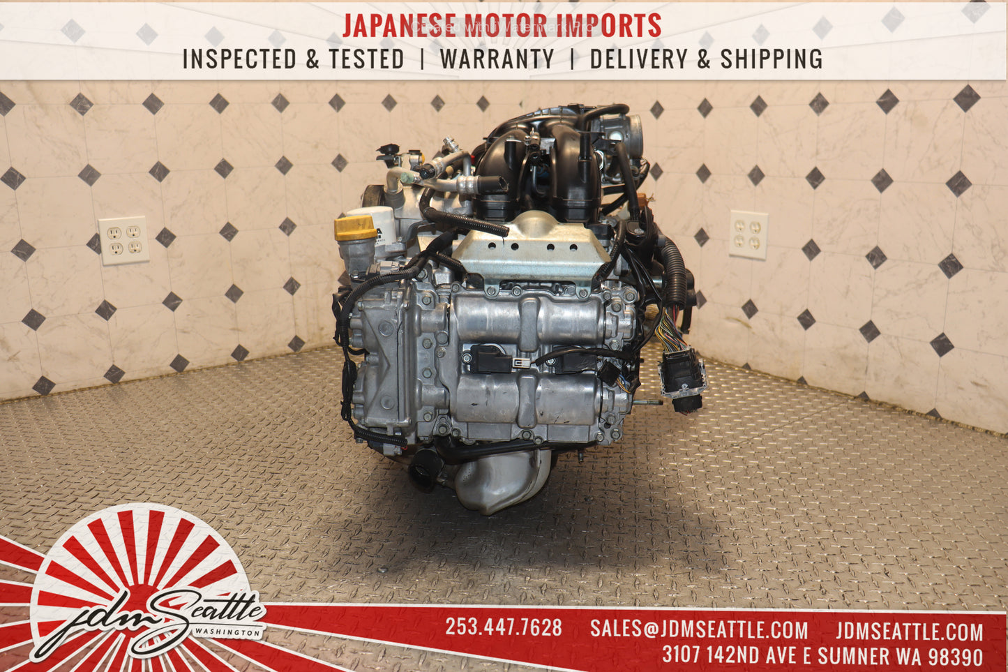 JDM FB20 AVCS ENGINE 12-15 SUBARU XV CROSSTREK 12-15 IMPREZA 2.0L DOHC MOTOR