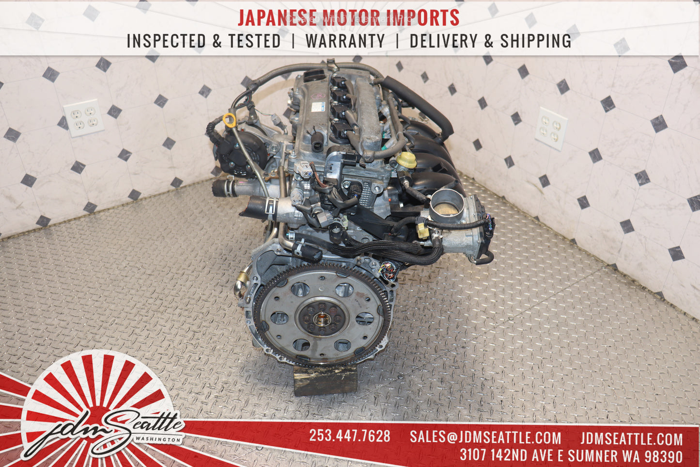 JDM 2AZ-FE 2008 - 2015 SCION XB / 2004 - 2008 TOYOTA RAV4 2.4L 4CYL DOHC ENGINE 2AZ