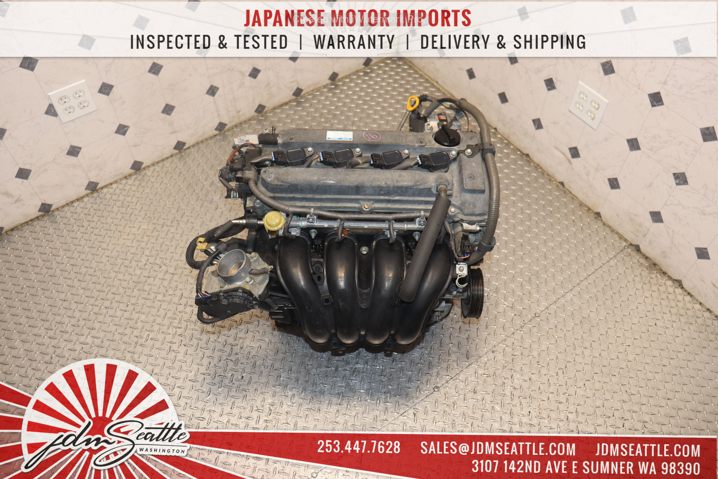 JDM 2AZ-FE 2008 - 2015 SCION XB / 2004 - 2008 TOYOTA RAV4 2.4L 4CYL DOHC ENGINE 2AZ