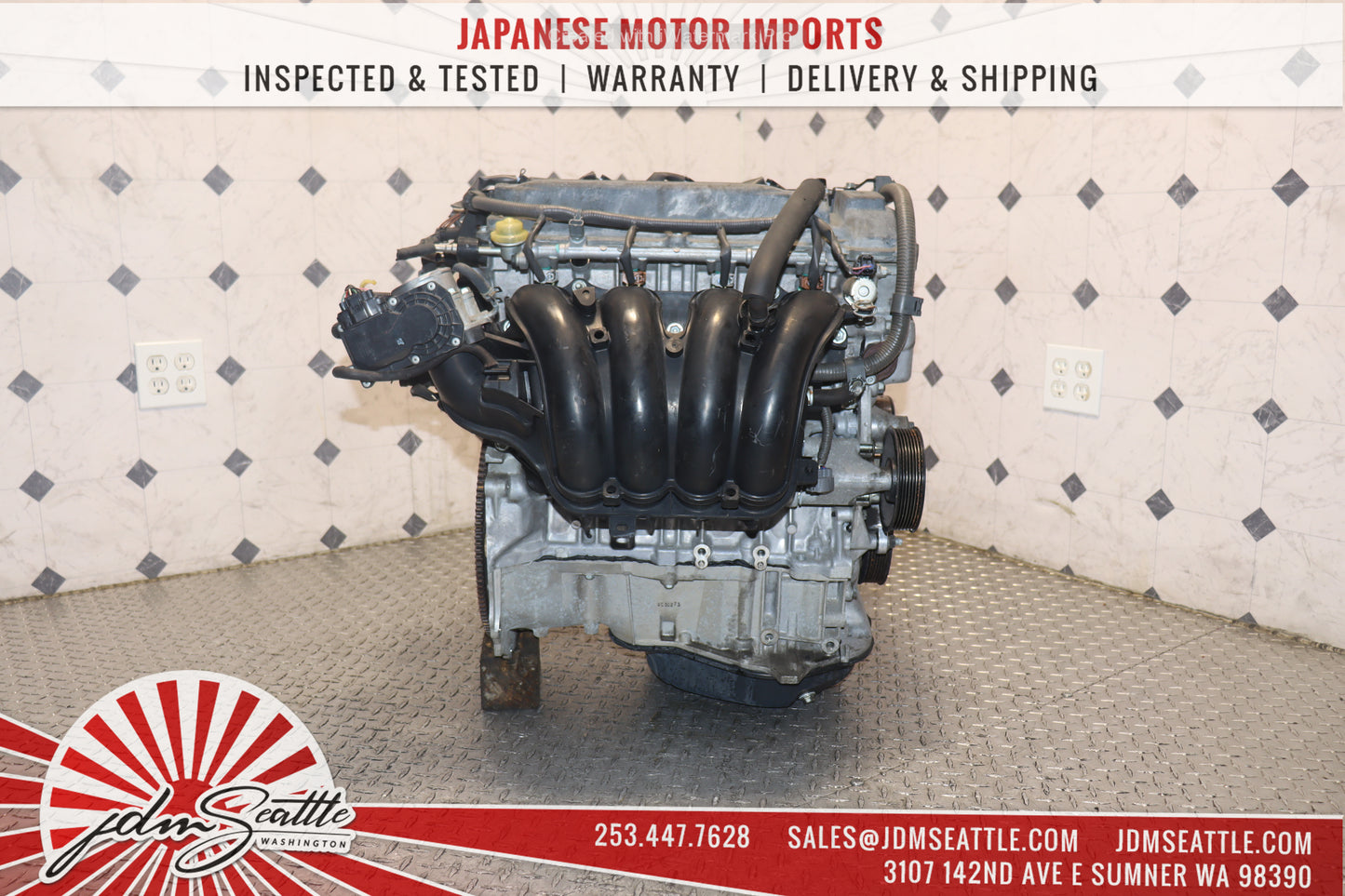 JDM 2AZ-FE 2008 - 2015 SCION XB / 2004 - 2008 TOYOTA RAV4 2.4L 4CYL DOHC ENGINE 2AZ