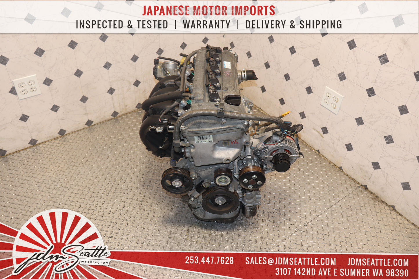 JDM 2AZ-FE 2008 - 2015 SCION XB / 2004 - 2008 TOYOTA RAV4 2.4L 4CYL DOHC ENGINE 2AZ