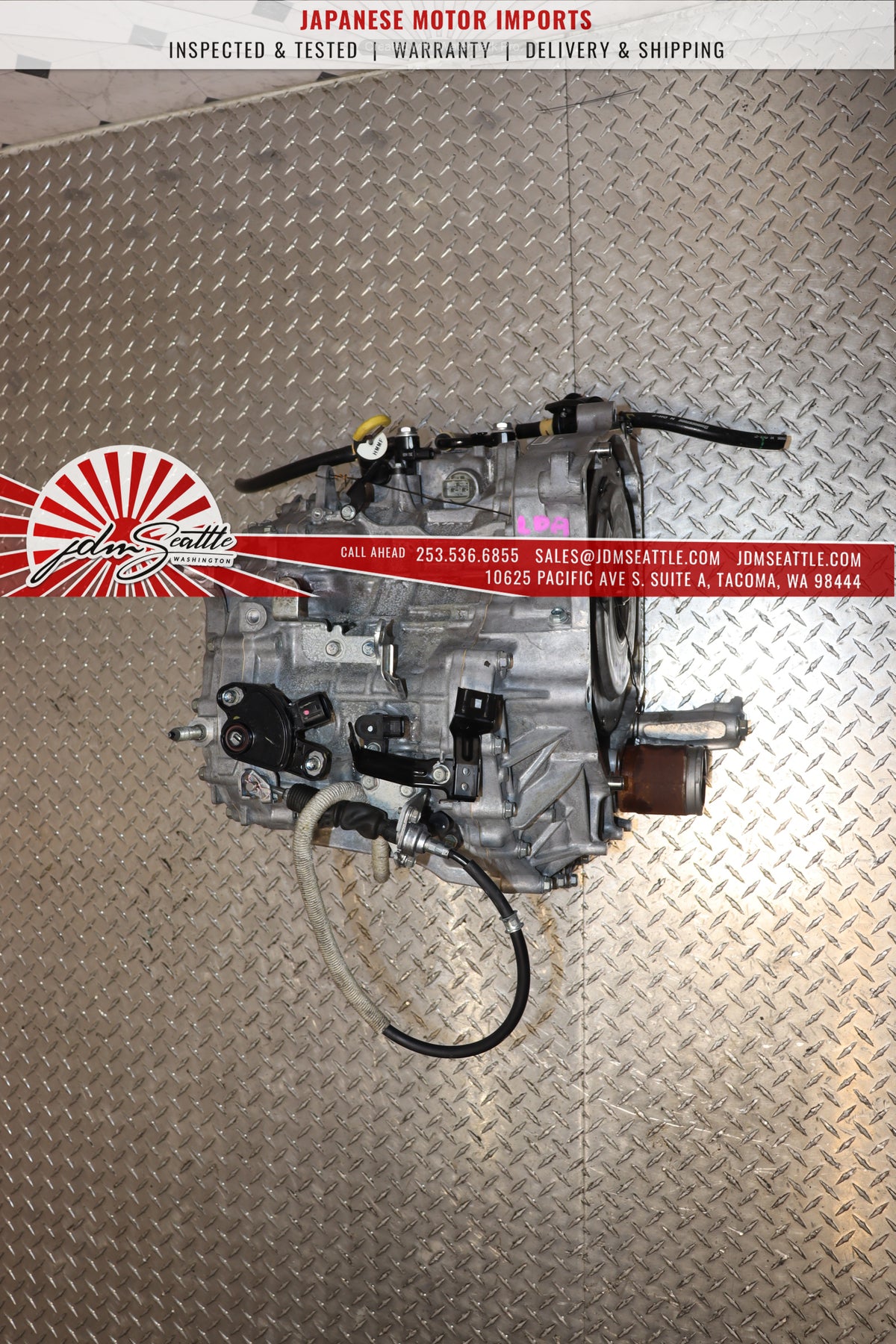 JDM 10-11 HONDA INSIGHT HYBRID CVT AUTOMATIC TRANSMISSION LDA MF6